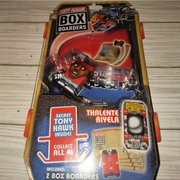 Tony Hawk Box Boarders Thalente Biyela Fingerboard Skateboard 2018 w Ramps New - Picture 7 of 7